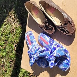 Lilly Pulitzer 2Pairs Szs S & 6.5